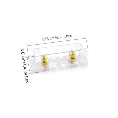 ANL Gold Plated Fuse 300 Amp + ANL Fuse Holder 1 Pack...
