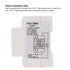 Digital Voltmeter Ammeter Power Meter, Multi-functional Din Rail Power Factor Voltage Current Power Tester, Multimeter Volt Amp Watt Meter (AC 80-...