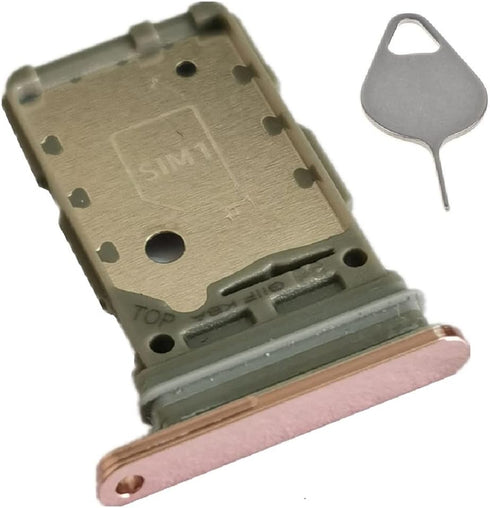 Dual Sim Card Tray Holder for Samsung Galaxy S21 / S21 Plus / S21 Ultra Slot Socket (Pink)......