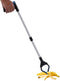 Trash Grabber Aluminum Alloy ABS Material Folding Design Grabber Pickup Tool Lightweight Portable Blue Black Labor Saving Picker Reaching Aids...