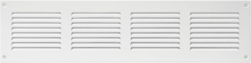 Vent Systems 16'' x 4'' Inch White Air Vent Cover Metal Air Return Grill with Built in Pest Guard Screen HVAC Vent Cover for Home Improvement Vent...
