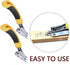2 Pcs Staple Remover Tool Heavy Duty Staple Puller Upholstery Staple Remover for Office,School and Home...