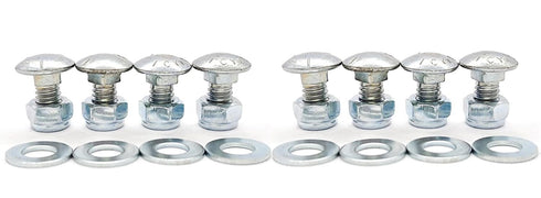 (5/16-18) 5/8""Set of 8, 784-5581A 784-5581 SnowBlowers Carriage Bolts & Nuts Kits Fits MTD 790-00117-0637 790-00120-0637 784-5581A-0637 Shave Pla...