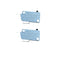 KW3A Microwave Oven Door Switch 16A 125/250 V Door Interloc (Pack in 2 pcs Normally Close Switchs)...