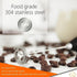 Handheld Mini Milk Frother Foam Maker Mixer for Lattes, Coffee, Cappuccino, Frappe, Matcha, Hot Chocolate (Red)...