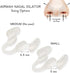 AIRMAX Nasal Dilator for Better Sleep - Natural, Comfortable, Anti Snoring Device, Snoring Solution for Maximum Airflow and Easier Breathing (Medi...