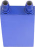 Aluminum Water Cooling Block for CPU Graphics Radiator Heatsink 40x 80mm Blue...
