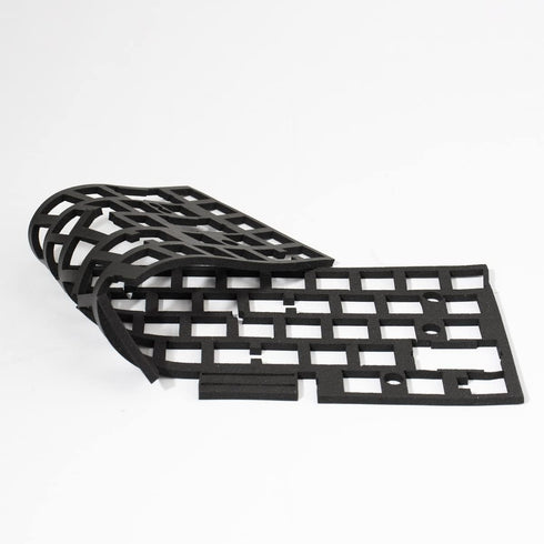 mintcaps 2 Pieces Set of Keyboard Sound Dampening Foam 68 Layout Silencer Pad Gasket EVA Foam Keyboard Switches Dampener Foam Pad for Mechanical K...