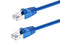 Monoprice Cat6A 3ft Blue Patch Cable Double Shielded (S/FTP) 26AWG 10G Pure Bare Copper Snagless RJ45 Fullboot Series Ethernet Cable...