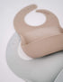 Silicone Bib Set - Adjustable Waterproof Bibs - Set of 2...