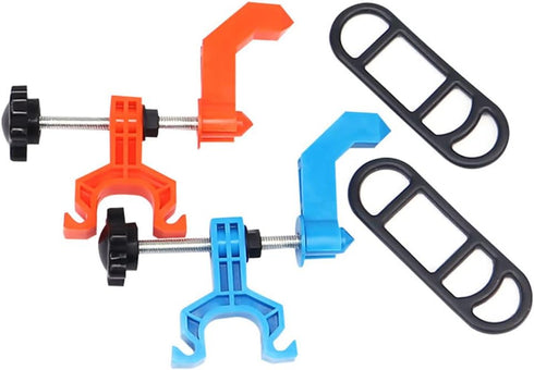 Portable Bicycle Wheel Truing Stand, Bike Rims Adjustment Tools, Mini Simple Compact Lightweight Bike Wheel Repair Tools Tuning Tool Orange...