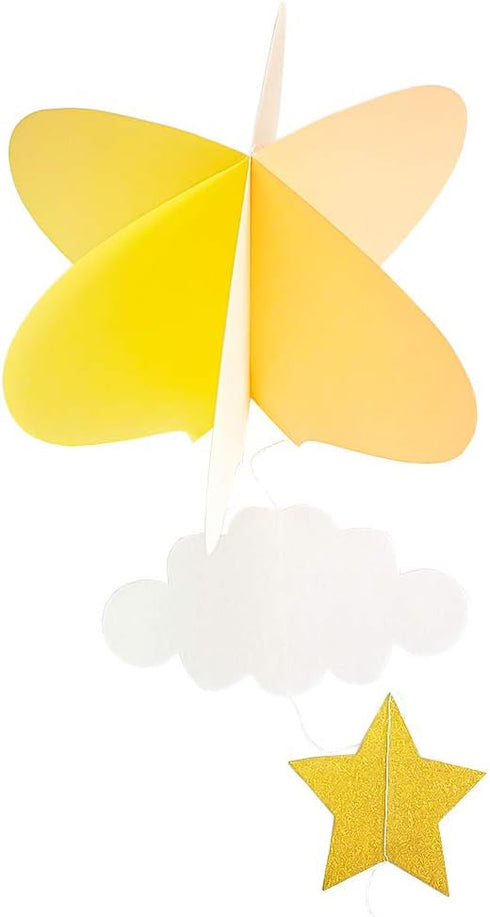 AZOWA Large Size Orange Hot Air Balloon Decorations Pack of 8...