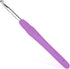 Crochet Hook, 5.0 mm Ergonomic Crochet Hook, Crochet Needles, Ergonomic Handle Crochet Hook, Knitting Needles with Soft Handle Beginners and Exper...