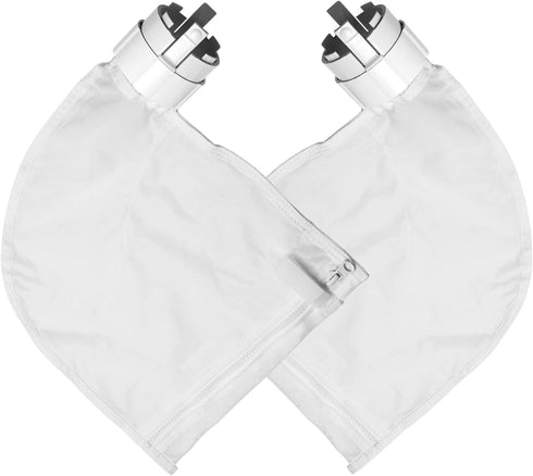 Funmit 360 380 Replacement for Polaris Pool Cleaner Parts, All Purpose Filter Bags - 2 Pack Zipper Filter Bags...