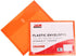 JAM PAPER Plastic Expansion Envelopes with Hook & Loop Closure - Letter Booklet - 9 3/4 x 13 with 1 Inch Expansion - Assorted Colors - 6/Pack...
