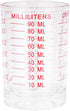 BCnmviku 1 PACK Shot Glass Measuring Cup 3 Ounce/90ML Liquid Heavy High Espresso Glass Cup...