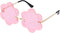 Strawberry Shape Sunglasses Retro Trendy Fun Sunglasses for Women Men Christmas Decorations Party Favor...