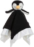 Apricot Lamb Stuffed Animals Soft Security Blanket Black Penguin Infant Nursery Character Blanket Luxury Snuggler Plush(Black Penguin, 14 Inches)...