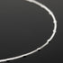 UMAOKANG 32.8 Feet Silver Chain for Women Necklace Bracelet DIY Jewelry Supplies Twist Curb Embossed Sequin Silver Plated Brass Chain Roll...