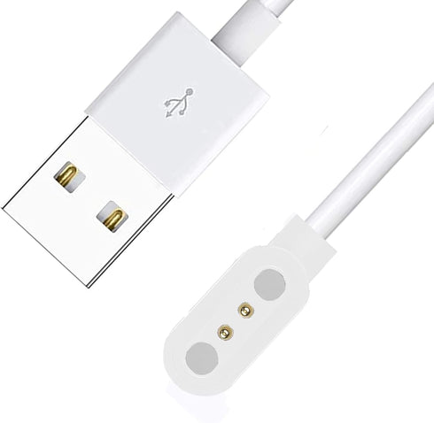 Compatible for HYSTORM G96 Smart Watches Charger, Lamshaw 2 Pin Magnetic USB Replacement Charging Compatible for Compatible with HYSTORM G96 1.85"...