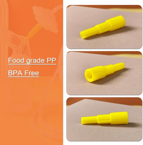 PumpMom Backflow Adapter for Spectra S1 S2 Pump to Use Most Medela Flanges and Bottles, Connects Between Medela Breastshield and Spectra Backflow ...