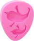 Ghost Shape Silicone Molds for Halloween Cake Decorating Tools DIY Chocolate Candy Cookies Biscuits Gum Fondant Pudding Cupcake Baking Mold, Hallo...