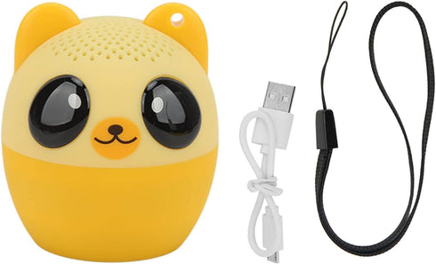 SUNGOOYUE Portable Speaker, Cute Animal Style Wireless Mini Speaker with Selfie Remote Control Function Good Girls Women Kids (Bear)...