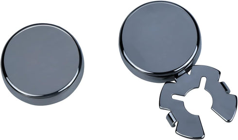 Crystal Cufflink Button Covers for Men Shirt Silver Gold Black Cufflinks Gifts for Wedding Party Business 17.5MM Metal Button Cover for Women...