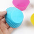 Newk Reusable Silicone Baking Cups, 48 Packs Nonstick Food Grade Silicone Cupcake Liners, Muffins Cup Molds - 8 Colors...