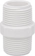 20Pack 3/4 Inch PVC Nipple Male Thread Coupling Adapter Connector (Male x Male) 3/4" PVC NPT Male Thread Coupling Pipe Fitting for Thread plumbing...