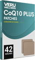 CoQ10 Plus Daily - Self Adhesive Coenzyme Q10, 8-10 Hours (42 Day Supply)...