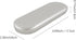 Vagocom 2pcs Metal Hinged Storage Boxes,6.89x2.36x0.71inch / 17.5x6x1.8cm Portable Empty Containers Case with Lid for Bandaid,Seed,Match,Crafts,Se...