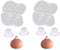 2Pair Nipplesuckers Nipple Corrector for Flat Inverted Nipples for Breastfeeding Mother or Women Silicone with Clear Case...