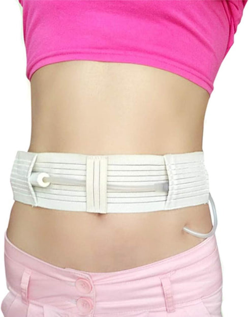 Catheter Fixation Device Abdpminal Dialysis Belt Patient Drainage Tube Belt Medical Professional Nursing for Patients (S(24"-32"))...