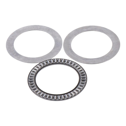 FEIYING Roller Bearing Washer,Thrust Needle Roller Bearings with Washers,Durable Alloy Steel Industrial Bearing Automotive, Marine, Aviation(AXK55...