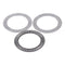 FEIYING Roller Bearing Washer,Thrust Needle Roller Bearings with Washers,Durable Alloy Steel Industrial Bearing Automotive, Marine, Aviation(AXK20...