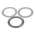 FEIYING Roller Bearing Washer,Thrust Needle Roller Bearings with Washers,Durable Alloy Steel Industrial Bearing Automotive, Marine, Aviation(AXK20...