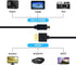 Duttek Extreme Thin Coiled Micro HDMI to HDMI Cable 6FT/1.8M, HDMI to Micro HDMI 2.0 Cable Compatible 4K@60Hz, 1080P, 4K, 3D, and Audio Return Cha...