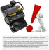 40Amp Waterproof Circuit Breaker 30A-300A with Manual Reset Suitable for Car Rv Marine Automotive Stereo Audio Electronic System...