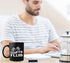 Starter Fluid - Black Ceramic Coffee Mug - Makes a Great Gift and Home and Office Drinkware Under $15...