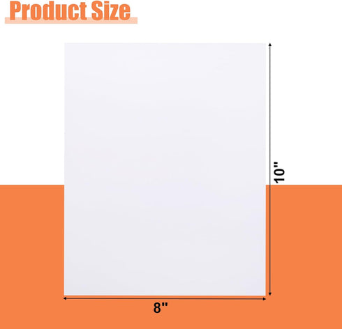 Shindel 28 Sheets White CardstockPaper?8x10 Construction Paper Heavyweight Cardboard Paper for Card Making Kids Art Crafts Scrapbooking 250gsm...