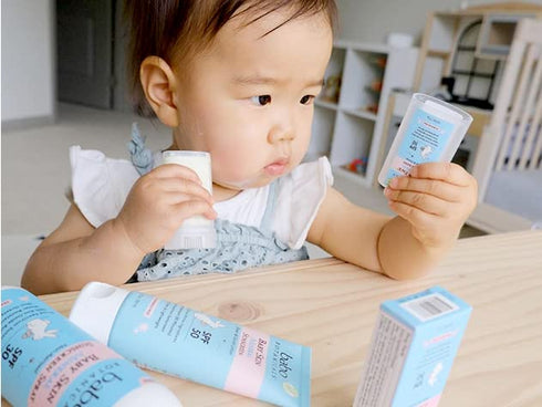 Babo Botanicals Sensitive Baby Mineral Sunscreen Stick SPF 50-70% Organic Ingredients - Zinc Oxide - NSF & Made Safe Certified - EWG Verified - Wa...