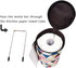 Olve Kitchen Paper Towel Holder Hanging Paper Towel Dispenser Cover for Kitchen, Camping Outdoor (Brown)...