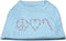 Mirage Pet Products 10-Inch Peace, Love, and Candy Canes Print Shirt for Pets, Small, Emerald Green...