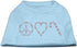 Mirage Pet Products 10-Inch Peace, Love, and Candy Canes Print Shirt for Pets, Small, Emerald Green...