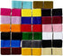 Chenkou Craft 20Yards 1 1/2" Velvet Ribbon Total 20 Colors Assorted Lots Bulk...