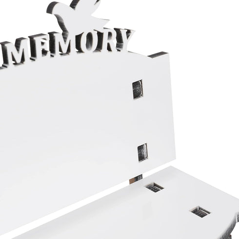 Ipetboom Office Practice White Embryo DIY Crafts Sublimation Blank Chair Decor Table Ornament DIY Chair Craft Sublimation Photo Bench Sublimation ...