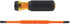 Klein Tools 32293 Insulated Screwdriver, 2-in-1 Screwdriver Set with Flip Blade, #2 Phillips and1/4-Inch Slotted Tips, Double-Ended Blades...