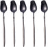 Stainless Steel Spoon Set 5 Pack, Rose flower shaped spoon, Coffee spoon?Dessert Spoon, Ice Cream Spoons, tea spoons?Love spoon, Cute holiday gift...
