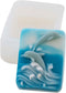 Silicone Soap Mold Dolphin Embossed Handmade Soap Decoration Moulds DIY Plaster Candle Molds Fondant Cake Crafts...